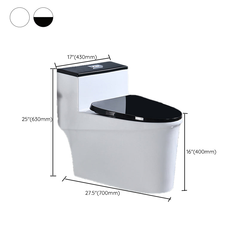 Traditional Floor Mounted Flush Toilet All In One Siphon Jet Toilet Clearhalo 'Bathroom Remodel & Bathroom Fixtures' 'Home Improvement' 'home_improvement' 'home_improvement_toilets' 'Toilets & Bidets' 'Toilets' 7402743