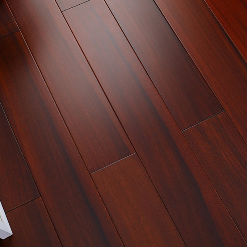 Modern Plank Flooring Solid Wood Water Resistant Staple Hardwood Flooring Clearhalo 'Flooring 'Hardwood Flooring' 'hardwood_flooring' 'Home Improvement' 'home_improvement' 'home_improvement_hardwood_flooring' Walls and Ceiling' 7403880