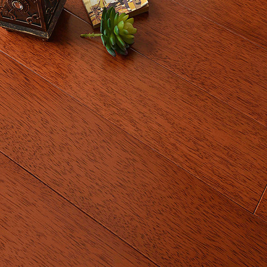 Modern Plank Flooring Solid Wood Water Resistant Staple Hardwood