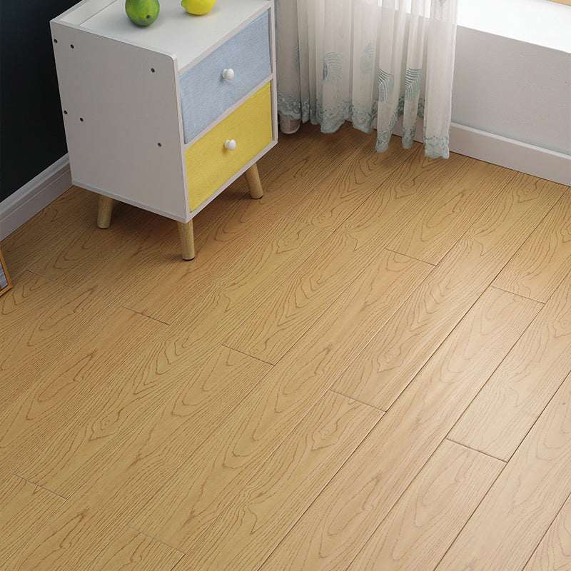Modern Plank Flooring Solid Wood Water Resistant Staple Hardwood Flooring Natural Clearhalo 'Flooring 'Hardwood Flooring' 'hardwood_flooring' 'Home Improvement' 'home_improvement' 'home_improvement_hardwood_flooring' Walls and Ceiling' 7403900