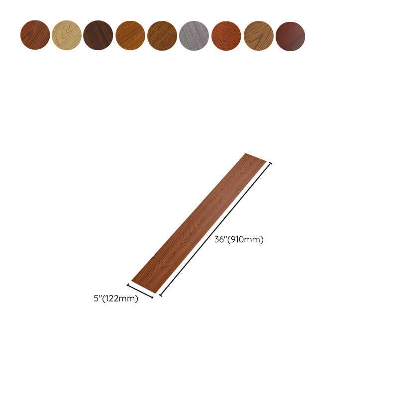 Modern Plank Flooring Solid Wood Water Resistant Staple Hardwood Flooring Clearhalo 'Flooring 'Hardwood Flooring' 'hardwood_flooring' 'Home Improvement' 'home_improvement' 'home_improvement_hardwood_flooring' Walls and Ceiling' 7403903