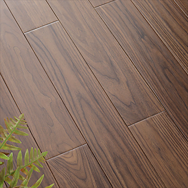 Traditional Hardwood Flooring Solid Wood Wire Brushed Water Resistant Wood Tile Clearhalo 'Flooring 'Hardwood Flooring' 'hardwood_flooring' 'Home Improvement' 'home_improvement' 'home_improvement_hardwood_flooring' Walls and Ceiling' 7403942