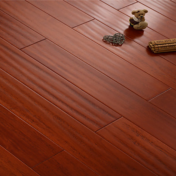 Traditional Hardwood Flooring Solid Wood Wire Brushed Water Resistant Wood Tile Clearhalo 'Flooring 'Hardwood Flooring' 'hardwood_flooring' 'Home Improvement' 'home_improvement' 'home_improvement_hardwood_flooring' Walls and Ceiling' 7403952