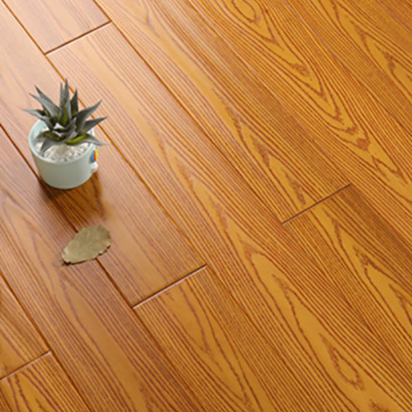 Traditional Hardwood Flooring Solid Wood Wire Brushed Water Resistant Wood Tile Khaki Clearhalo 'Flooring 'Hardwood Flooring' 'hardwood_flooring' 'Home Improvement' 'home_improvement' 'home_improvement_hardwood_flooring' Walls and Ceiling' 7403956