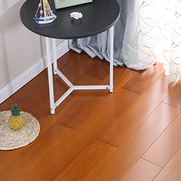 Traditional Hardwood Flooring Solid Wood Wire Brushed Water Resistant Wood Tile Brown Yellow Clearhalo 'Flooring 'Hardwood Flooring' 'hardwood_flooring' 'Home Improvement' 'home_improvement' 'home_improvement_hardwood_flooring' Walls and Ceiling' 7403964