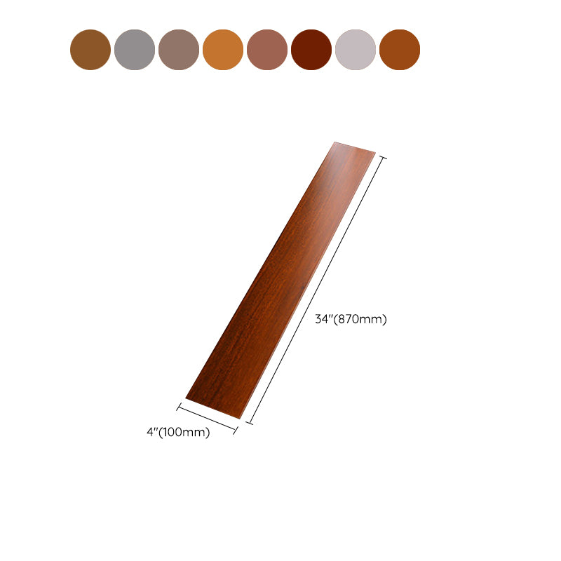 Traditional Hardwood Flooring Solid Wood Wire Brushed Water Resistant Wood Tile Clearhalo 'Flooring 'Hardwood Flooring' 'hardwood_flooring' 'Home Improvement' 'home_improvement' 'home_improvement_hardwood_flooring' Walls and Ceiling' 7403976