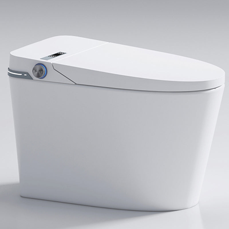 Modern White Flush Toilet Heated Seat Included Urine Toilet for Washroom White 12" Clearhalo 'Bathroom Remodel & Bathroom Fixtures' 'Home Improvement' 'home_improvement' 'home_improvement_toilets' 'Toilets & Bidets' 'Toilets' 7404328