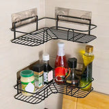 Modern Bath Hardware Set Adhesive Mount Bathroom Hardware Set with Bath Shelf Clearhalo 'Bathroom Hardware Sets' 'Bathroom Hardware' 'Bathroom Remodel & Bathroom Fixtures' 'bathroom_hardware_sets' 'Home Improvement' 'home_improvement' 'home_improvement_bathroom_hardware_sets' 7404856