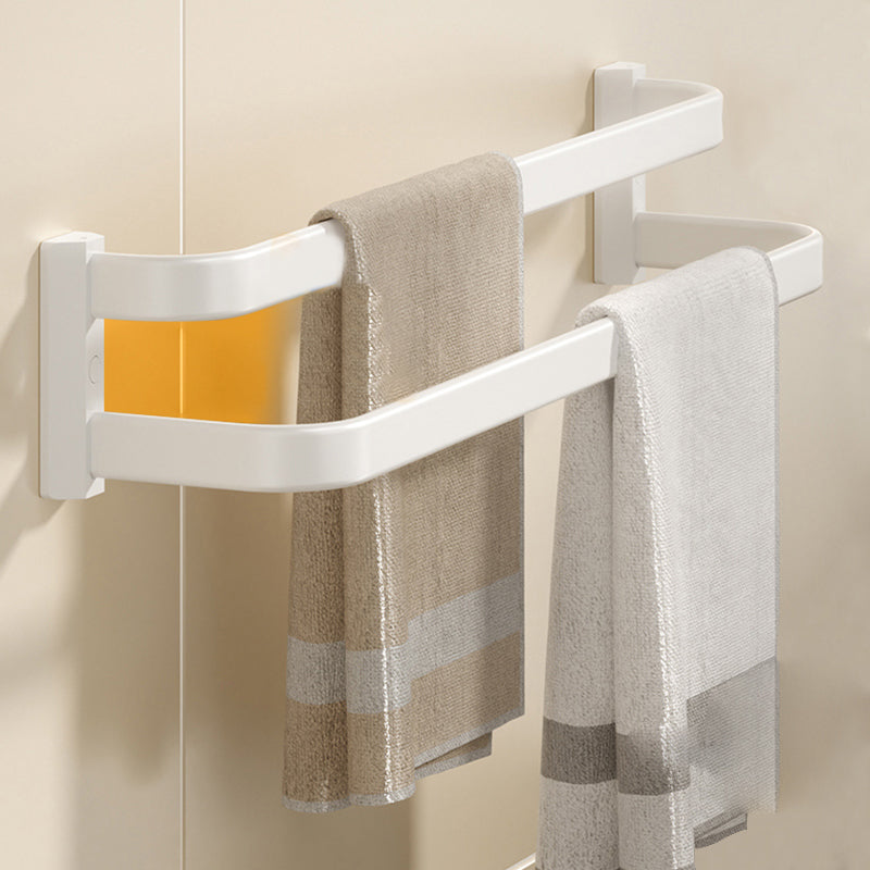 Metal Drill and Screw Mount Bathroom Accessories Hardware Set Towel Bar Clearhalo 'Bathroom Hardware Sets' 'Bathroom Hardware' 'Bathroom Remodel & Bathroom Fixtures' 'bathroom_hardware_sets' 'Home Improvement' 'home_improvement' 'home_improvement_bathroom_hardware_sets' 7404867