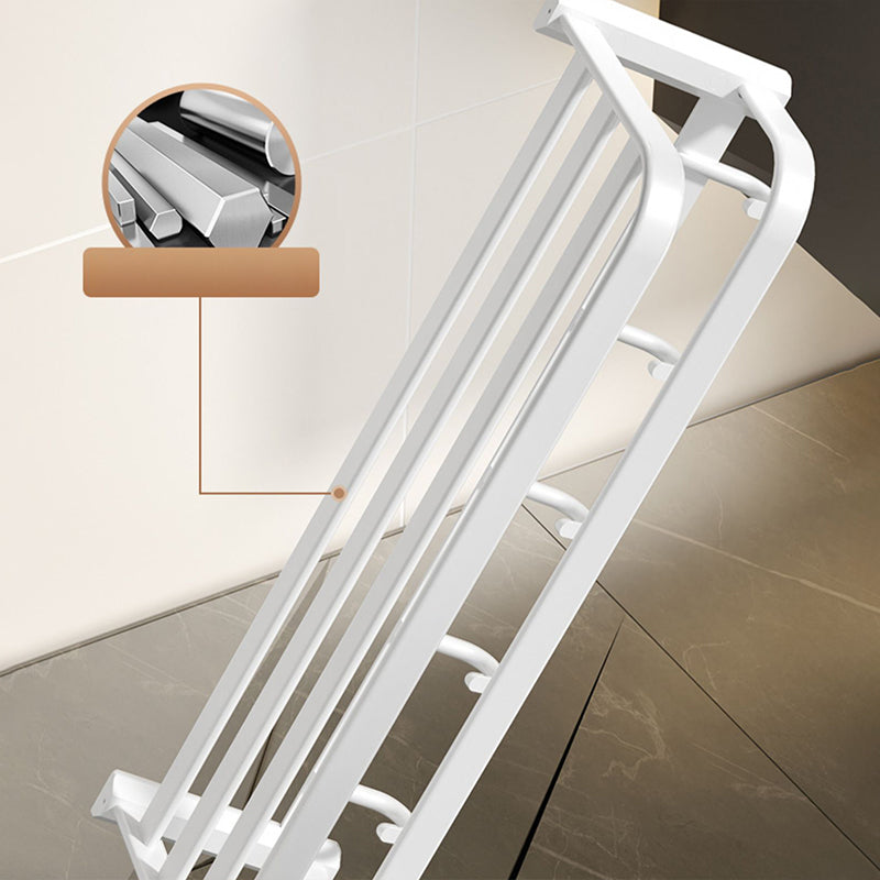 Metal Drill and Screw Mount Bathroom Accessories Hardware Set Clearhalo 'Bathroom Hardware Sets' 'Bathroom Hardware' 'Bathroom Remodel & Bathroom Fixtures' 'bathroom_hardware_sets' 'Home Improvement' 'home_improvement' 'home_improvement_bathroom_hardware_sets' 7404873