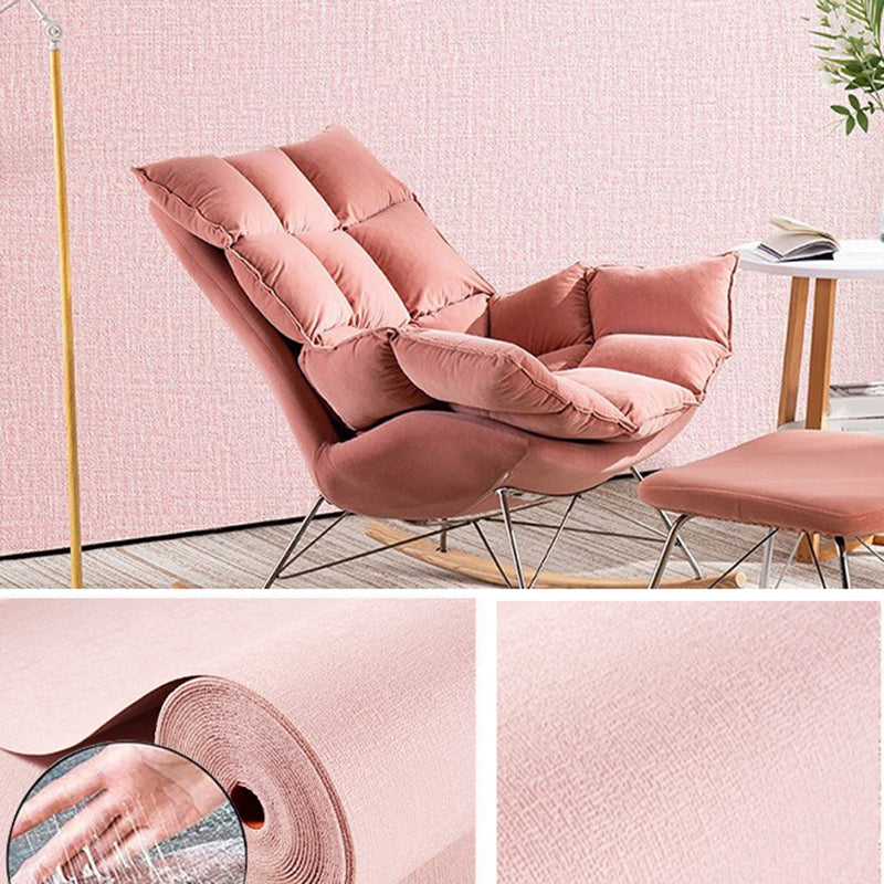 Waterproof Wall Panel 3D Embossed Peel and Press Backsplash Panels for Living Room Pink Clearhalo 'Flooring 'Home Improvement' 'home_improvement' 'home_improvement_wall_paneling' 'Wall Paneling' 'wall_paneling' 'Walls & Ceilings' Walls and Ceiling' 7405611
