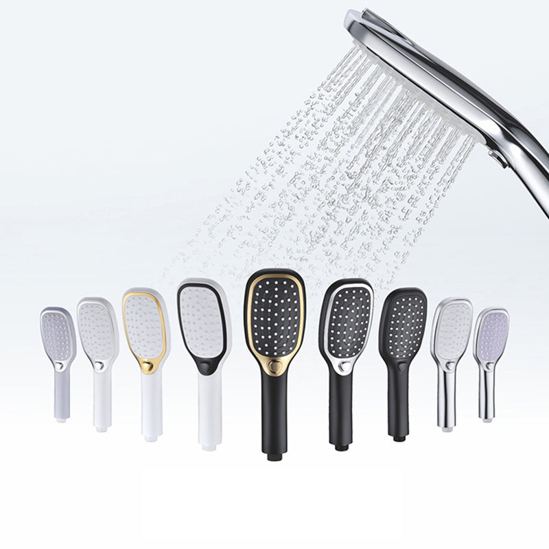 Contemporary Shower Head Standard Spray Pattern Included Hose Clearhalo 'Bathroom Remodel & Bathroom Fixtures' 'Home Improvement' 'home_improvement' 'home_improvement_shower_heads' 'Shower Heads' 'shower_heads' 'Showers & Bathtubs Plumbing' 'Showers & Bathtubs' 7406434