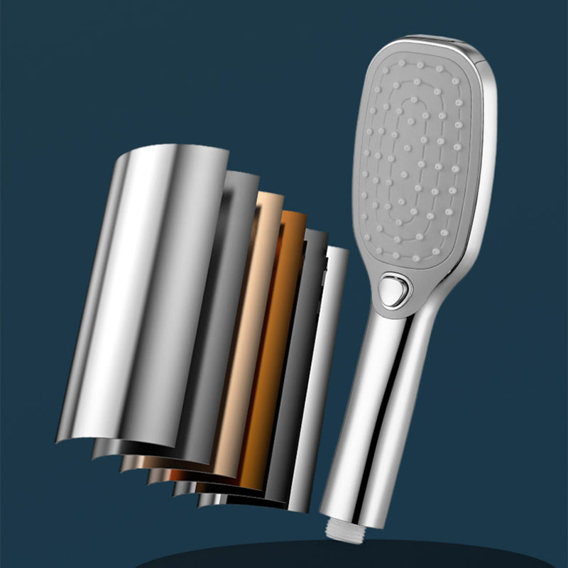 Contemporary Shower Head Standard Spray Pattern Included Hose Clearhalo 'Bathroom Remodel & Bathroom Fixtures' 'Home Improvement' 'home_improvement' 'home_improvement_shower_heads' 'Shower Heads' 'shower_heads' 'Showers & Bathtubs Plumbing' 'Showers & Bathtubs' 7406443