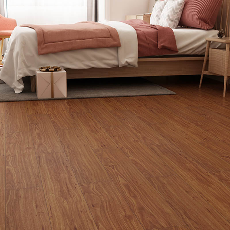 Waterproof PVC Flooring Fire Resistant Self-Stick Wooden Effect PVC Flooring Dark Brown Clearhalo 'Flooring 'Home Improvement' 'home_improvement' 'home_improvement_vinyl_flooring' 'Vinyl Flooring' 'vinyl_flooring' Walls and Ceiling' 7407155