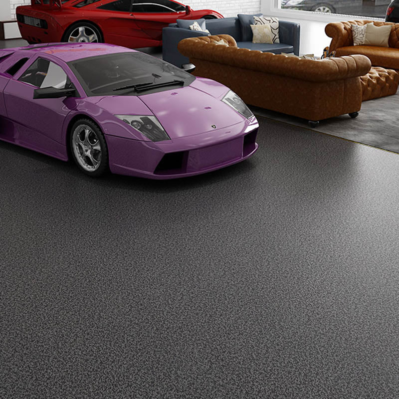 Waterproof PVC Flooring Fire Resistant Self-Stick PVC Flooring Black Clearhalo 'Flooring 'Home Improvement' 'home_improvement' 'home_improvement_vinyl_flooring' 'Vinyl Flooring' 'vinyl_flooring' Walls and Ceiling' 7407164