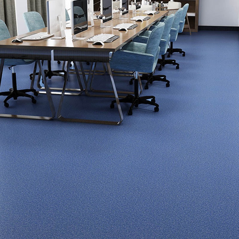 Waterproof PVC Flooring Fire Resistant Self-Stick PVC Flooring Dark Blue Clearhalo 'Flooring 'Home Improvement' 'home_improvement' 'home_improvement_vinyl_flooring' 'Vinyl Flooring' 'vinyl_flooring' Walls and Ceiling' 7407182