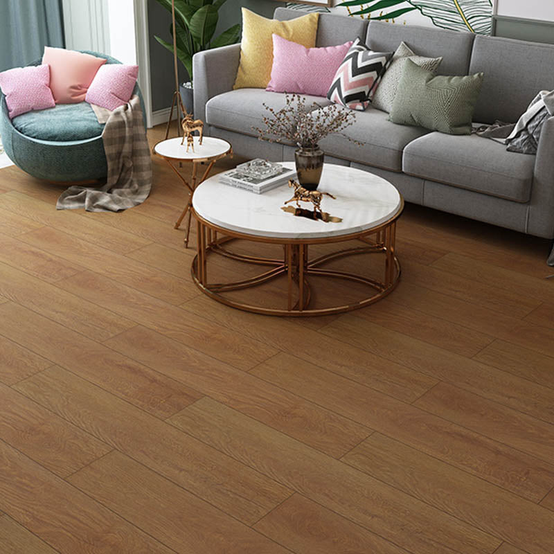 Waterproof PVC Flooring Fire Resistant Self-Stick PVC Flooring Dark Brown Clearhalo 'Flooring 'Home Improvement' 'home_improvement' 'home_improvement_vinyl_flooring' 'Vinyl Flooring' 'vinyl_flooring' Walls and Ceiling' 7407183