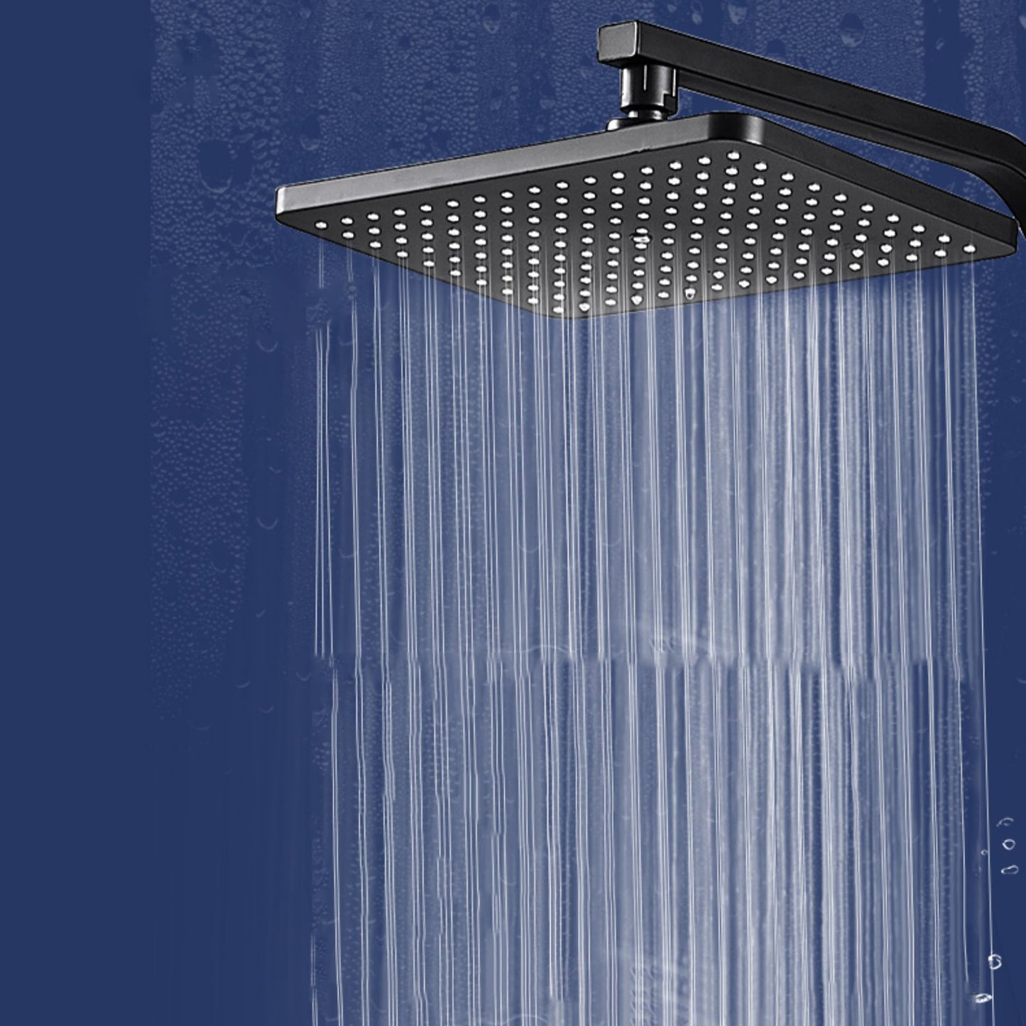 Modern Rectangle Shower Head Combo Standard Spray Pattern with Handheld Shower Head Clearhalo 'Bathroom Remodel & Bathroom Fixtures' 'Home Improvement' 'home_improvement' 'home_improvement_shower_heads' 'Shower Heads' 'shower_heads' 'Showers & Bathtubs Plumbing' 'Showers & Bathtubs' 7407189