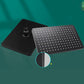 Modern Rectangle Shower Head Combo Standard Spray Pattern with Handheld Shower Head 11"L x 7"W Black Large Shower Clearhalo 'Bathroom Remodel & Bathroom Fixtures' 'Home Improvement' 'home_improvement' 'home_improvement_shower_heads' 'Shower Heads' 'shower_heads' 'Showers & Bathtubs Plumbing' 'Showers & Bathtubs' 7407195