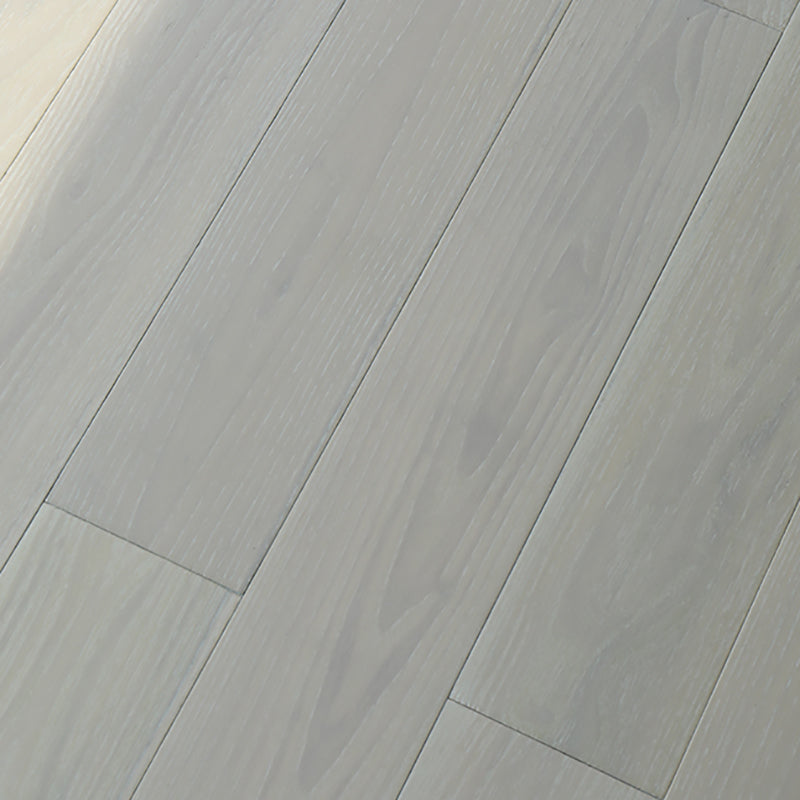 Traditional Flooring Tiles Solid Wood Water Resistant Click-Locking Plank Flooring White/ Gray Clearhalo 'Flooring 'Hardwood Flooring' 'hardwood_flooring' 'Home Improvement' 'home_improvement' 'home_improvement_hardwood_flooring' Walls and Ceiling' 7407577