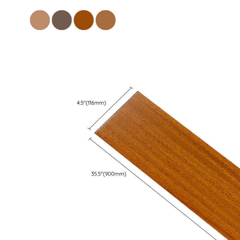 Traditional Flooring Tiles Solid Wood Water Resistant Click-Locking Plank Flooring Clearhalo 'Flooring 'Hardwood Flooring' 'hardwood_flooring' 'Home Improvement' 'home_improvement' 'home_improvement_hardwood_flooring' Walls and Ceiling' 7407586