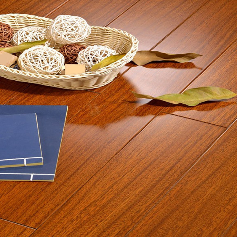 Traditional Plank Flooring Wire Brushed Waterproof Click-Locking Wood Tile Set Maple Clearhalo 'Flooring 'Hardwood Flooring' 'hardwood_flooring' 'Home Improvement' 'home_improvement' 'home_improvement_hardwood_flooring' Walls and Ceiling' 7407609