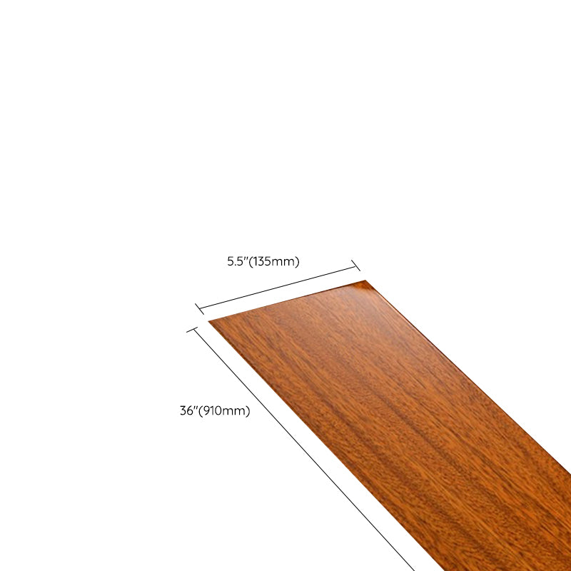 Traditional Plank Flooring Wire Brushed Waterproof Click-Locking Wood Tile Set Clearhalo 'Flooring 'Hardwood Flooring' 'hardwood_flooring' 'Home Improvement' 'home_improvement' 'home_improvement_hardwood_flooring' Walls and Ceiling' 7407625