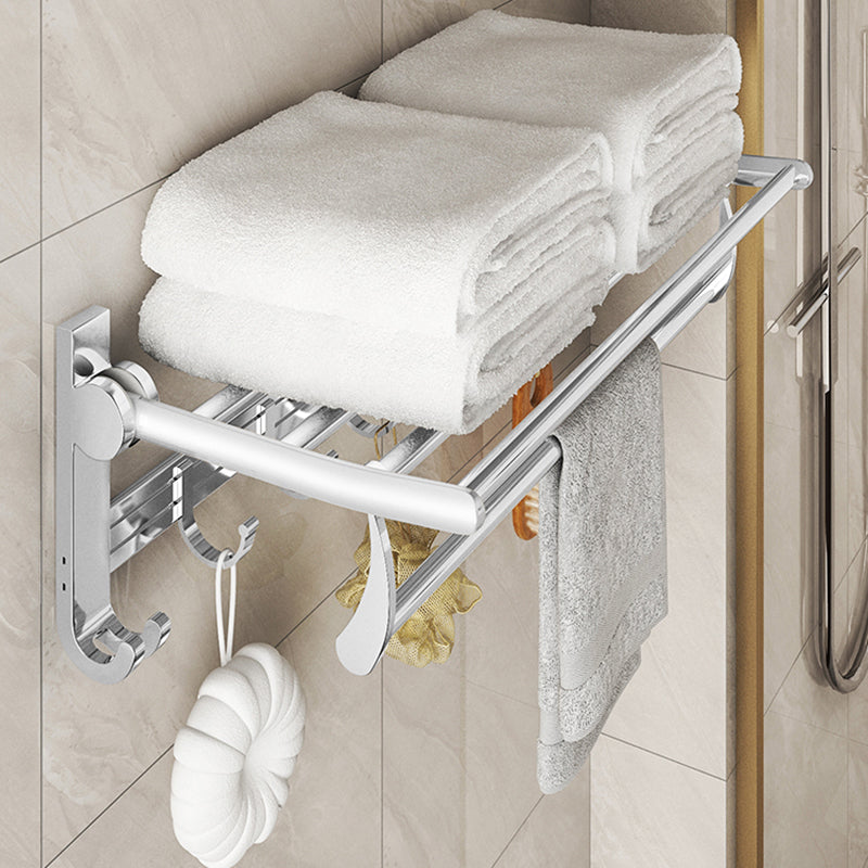 Metal Bathroom Hardware Set Adhesive Mount Bathroom Accessory Kit Clearhalo 'Bathroom Hardware Sets' 'Bathroom Hardware' 'Bathroom Remodel & Bathroom Fixtures' 'bathroom_hardware_sets' 'Home Improvement' 'home_improvement' 'home_improvement_bathroom_hardware_sets' 7408450