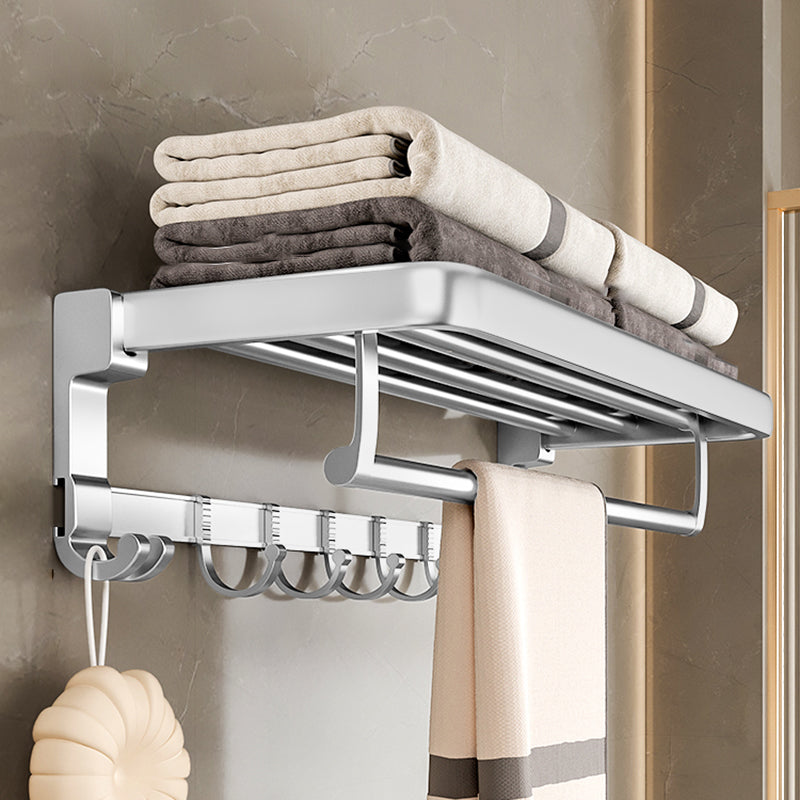 Metal Bathroom Hardware Set Adhesive Mount Bathroom Accessory Kit Ivory Clearhalo 'Bathroom Hardware Sets' 'Bathroom Hardware' 'Bathroom Remodel & Bathroom Fixtures' 'bathroom_hardware_sets' 'Home Improvement' 'home_improvement' 'home_improvement_bathroom_hardware_sets' 7408458