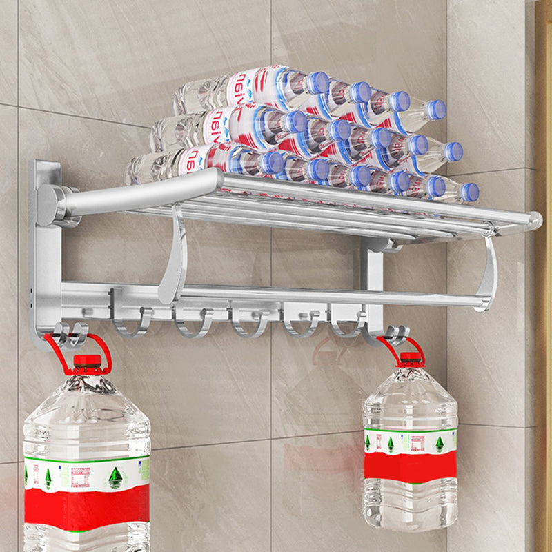 Metal Bathroom Hardware Set Adhesive Mount Bathroom Accessory Kit Clearhalo 'Bathroom Hardware Sets' 'Bathroom Hardware' 'Bathroom Remodel & Bathroom Fixtures' 'bathroom_hardware_sets' 'Home Improvement' 'home_improvement' 'home_improvement_bathroom_hardware_sets' 7408461