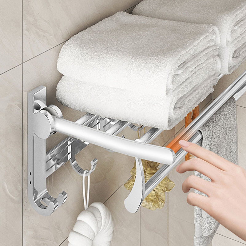 Metal Bathroom Hardware Set Adhesive Mount Bathroom Accessory Kit Clearhalo 'Bathroom Hardware Sets' 'Bathroom Hardware' 'Bathroom Remodel & Bathroom Fixtures' 'bathroom_hardware_sets' 'Home Improvement' 'home_improvement' 'home_improvement_bathroom_hardware_sets' 7408467