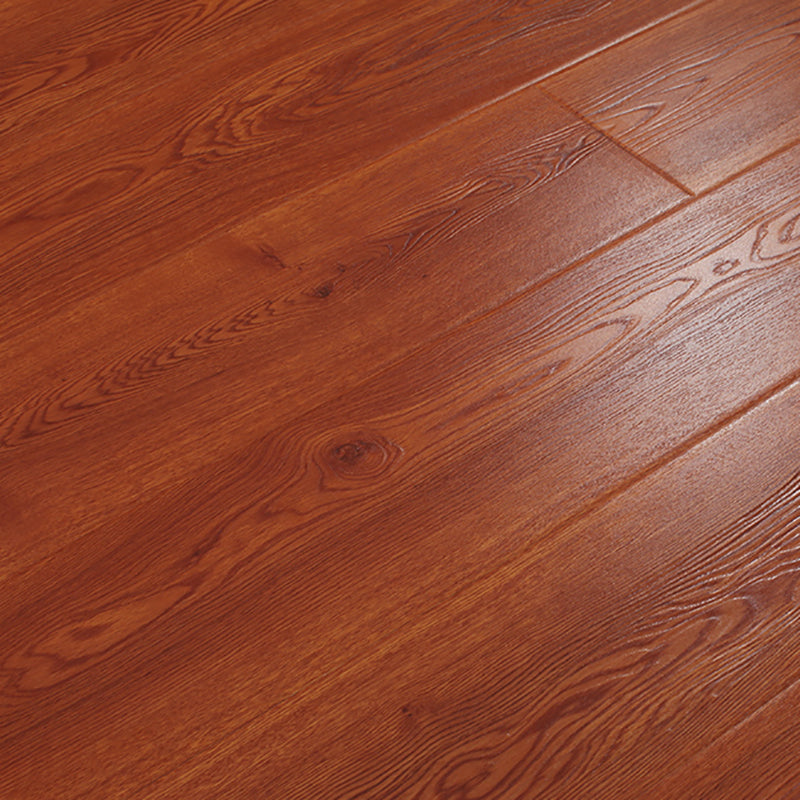 Laminate Floor Waterproof Scratch Resistant Wooden Effect Laminate Floor Red Brown Clearhalo 'Flooring 'Home Improvement' 'home_improvement' 'home_improvement_laminate_flooring' 'Laminate Flooring' 'laminate_flooring' Walls and Ceiling' 7408895
