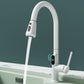 Digital Display Kitchen Faucet Touchless Sensor with Pull Out Sprayer Clearhalo 'Home Improvement' 'home_improvement' 'home_improvement_kitchen_faucets' 'Kitchen Faucets' 'Kitchen Remodel & Kitchen Fixtures' 'Kitchen Sinks & Faucet Components' 'kitchen_faucets' 7409110