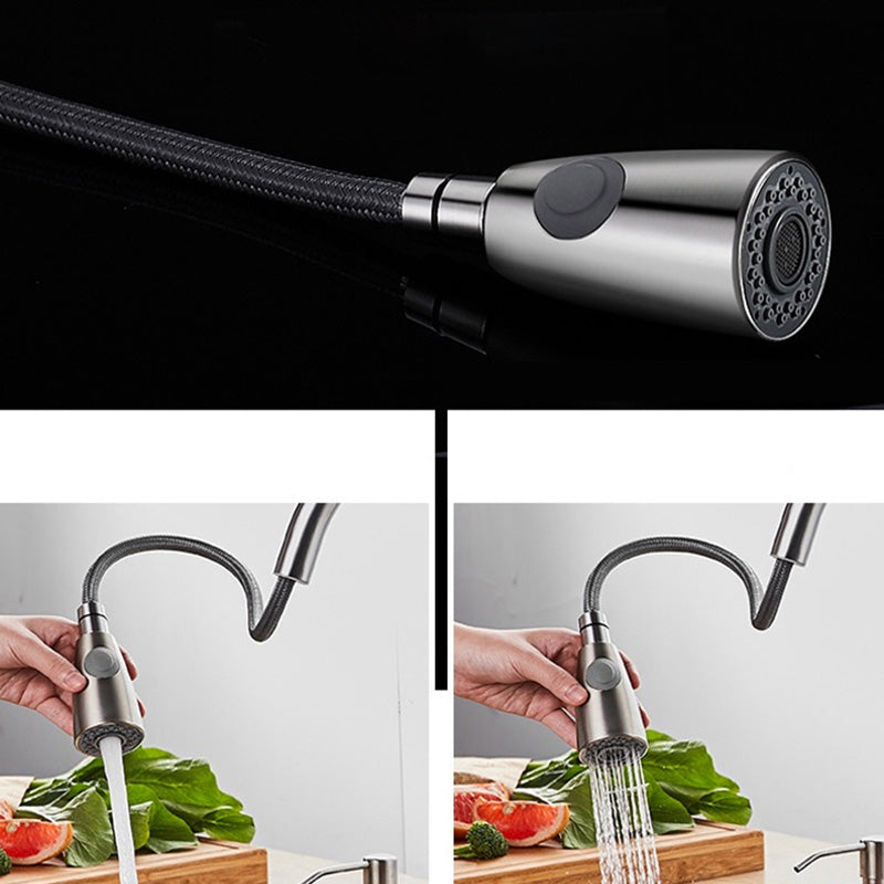 Contemporary Style Kitchen Sink Soundproof Detail Kitchen Double Sink with Basket Strainer Clearhalo 'Home Improvement' 'home_improvement' 'home_improvement_kitchen_sinks' 'Kitchen Remodel & Kitchen Fixtures' 'Kitchen Sinks & Faucet Components' 'Kitchen Sinks' 'kitchen_sinks' 7409894