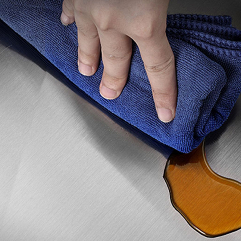 Contemporary Style Kitchen Sink Soundproof Detail Kitchen Sink with Basket Strainer Clearhalo 'Home Improvement' 'home_improvement' 'home_improvement_kitchen_sinks' 'Kitchen Remodel & Kitchen Fixtures' 'Kitchen Sinks & Faucet Components' 'Kitchen Sinks' 'kitchen_sinks' 7409920