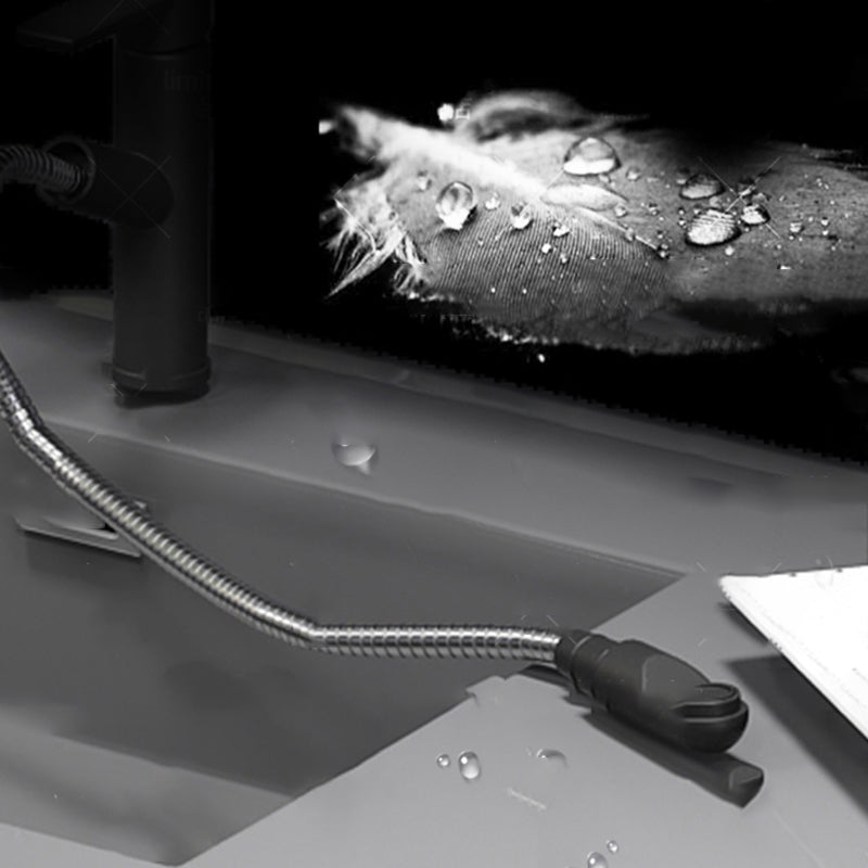 Grey Single Sink Vanity Wood Frame Mirror Rectangular Glam Faucet Vanity with 2 Drawers Clearhalo 'Bathroom Remodel & Bathroom Fixtures' 'Bathroom Vanities' 'bathroom_vanities' 'Home Improvement' 'home_improvement' 'home_improvement_bathroom_vanities' 7410021