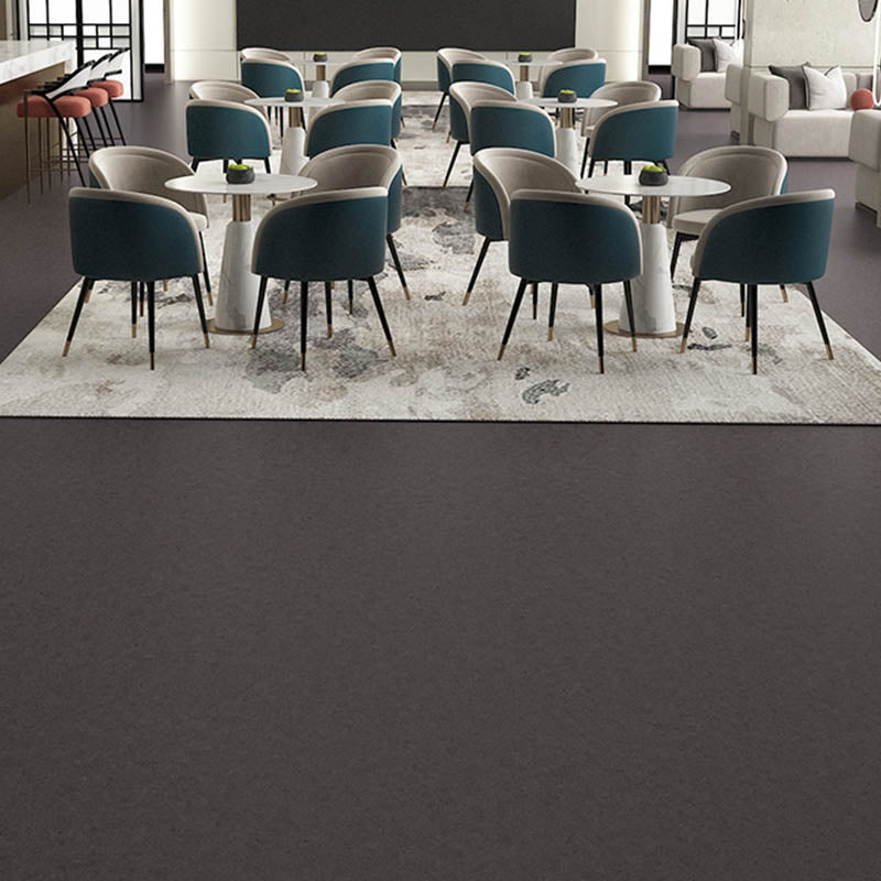 Waterproof PVC Flooring Self-Stick Fire Resistant PVC Flooring Black Clearhalo 'Flooring 'Home Improvement' 'home_improvement' 'home_improvement_vinyl_flooring' 'Vinyl Flooring' 'vinyl_flooring' Walls and Ceiling' 7410294