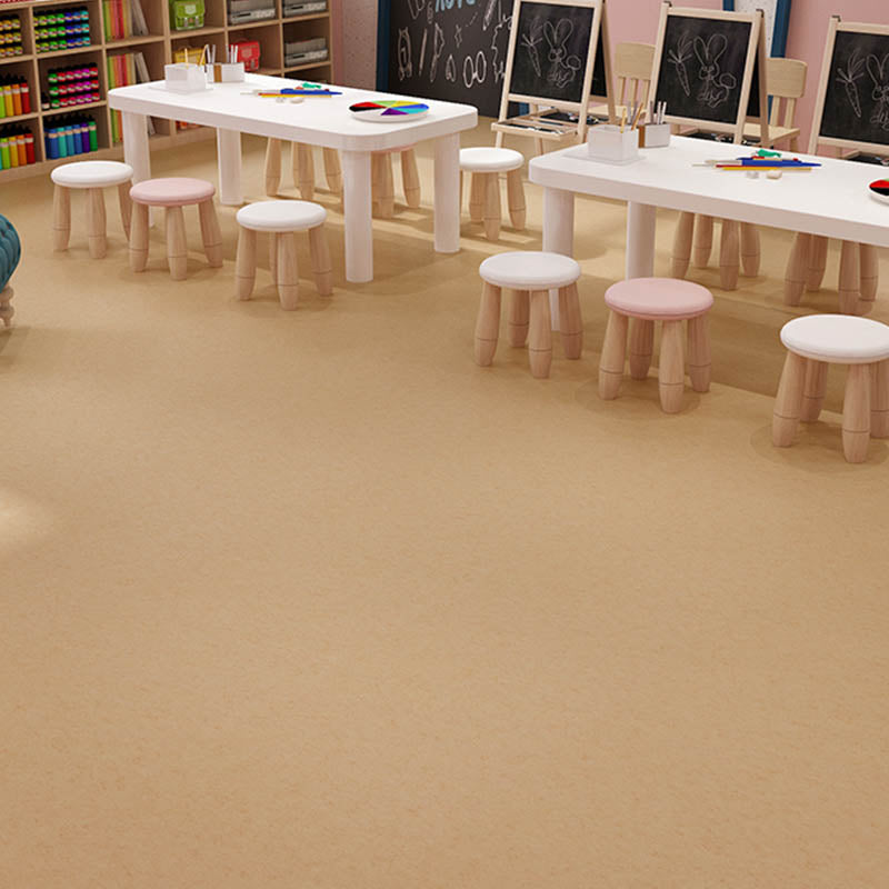 Waterproof PVC Flooring Self-Stick Fire Resistant PVC Flooring Beige Clearhalo 'Flooring 'Home Improvement' 'home_improvement' 'home_improvement_vinyl_flooring' 'Vinyl Flooring' 'vinyl_flooring' Walls and Ceiling' 7410299