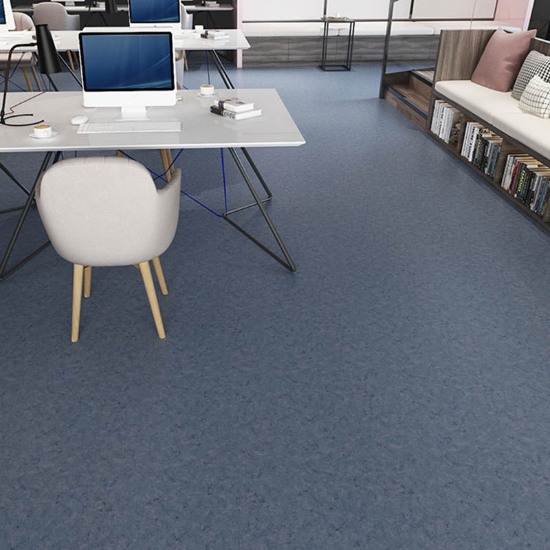 Waterproof PVC Flooring Self-Stick Fire Resistant PVC Flooring Blue Clearhalo 'Flooring 'Home Improvement' 'home_improvement' 'home_improvement_vinyl_flooring' 'Vinyl Flooring' 'vinyl_flooring' Walls and Ceiling' 7410303