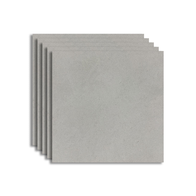 Floor Tile Square Scratch Resistant Ceramic Marble Print Non-Skid Matter Floor Tile Taupe Clearhalo 'Floor Tiles & Wall Tiles' 'floor_tiles_wall_tiles' 'Flooring 'Home Improvement' 'home_improvement' 'home_improvement_floor_tiles_wall_tiles' Walls and Ceiling' 7410547