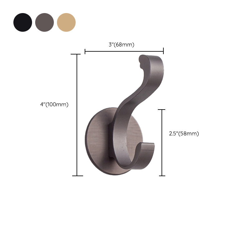 Minimalistic bathroom Accessory as individual or as a set Matte Bathroom Hardware Clearhalo 'Bathroom Hardware Sets' 'Bathroom Hardware' 'Bathroom Remodel & Bathroom Fixtures' 'bathroom_hardware_sets' 'Home Improvement' 'home_improvement' 'home_improvement_bathroom_hardware_sets' 7411597