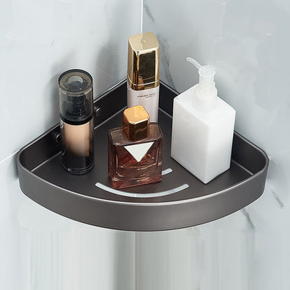 Minimal Bathroom Accessories Hardware Set Bath Shelf Bathroom Accessory Kit 1 Piece Clearhalo 'Bathroom Hardware Sets' 'Bathroom Hardware' 'Bathroom Remodel & Bathroom Fixtures' 'bathroom_hardware_sets' 'Home Improvement' 'home_improvement' 'home_improvement_bathroom_hardware_sets' 7411599