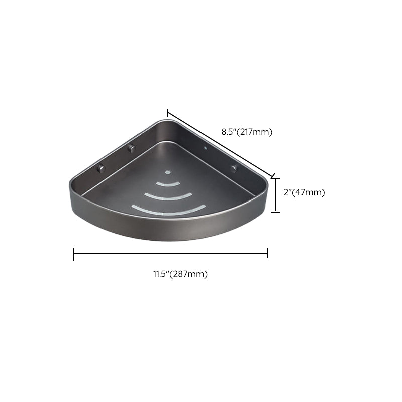 Minimal Bathroom Accessories Hardware Set Bath Shelf Bathroom Accessory Kit Clearhalo 'Bathroom Hardware Sets' 'Bathroom Hardware' 'Bathroom Remodel & Bathroom Fixtures' 'bathroom_hardware_sets' 'Home Improvement' 'home_improvement' 'home_improvement_bathroom_hardware_sets' 7411608