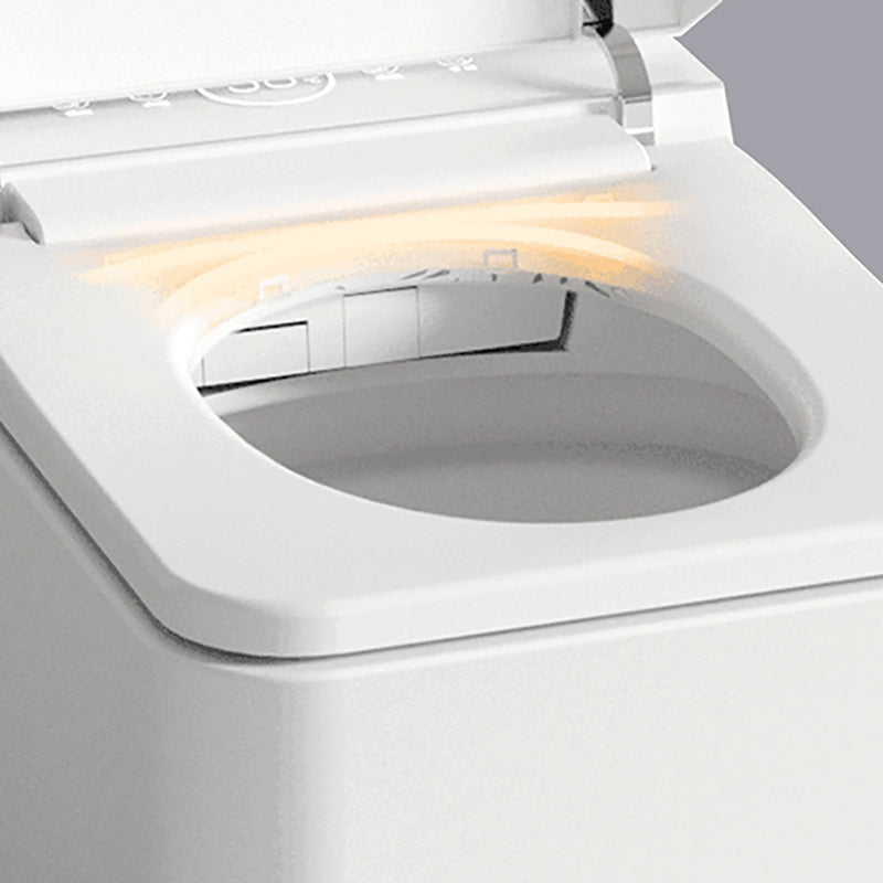 Minimalist Wall Mounted Bidet Foot Sensor White Temperature Control Clearhalo 'Bathroom Remodel & Bathroom Fixtures' 'Bidets' 'Home Improvement' 'home_improvement' 'home_improvement_bidets' 'Toilets & Bidets' 7411741