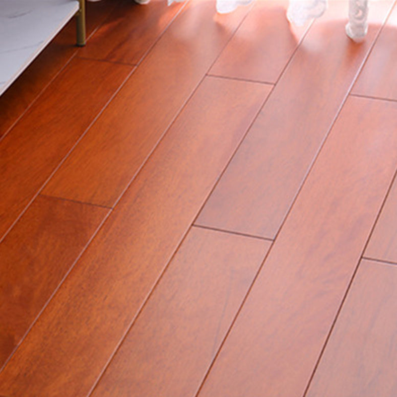 Modern Tile Flooring Wire Brushed Click Lock Wood Flooring Tiles Light Brown Clearhalo 'Flooring 'Hardwood Flooring' 'hardwood_flooring' 'Home Improvement' 'home_improvement' 'home_improvement_hardwood_flooring' Walls and Ceiling' 7411749