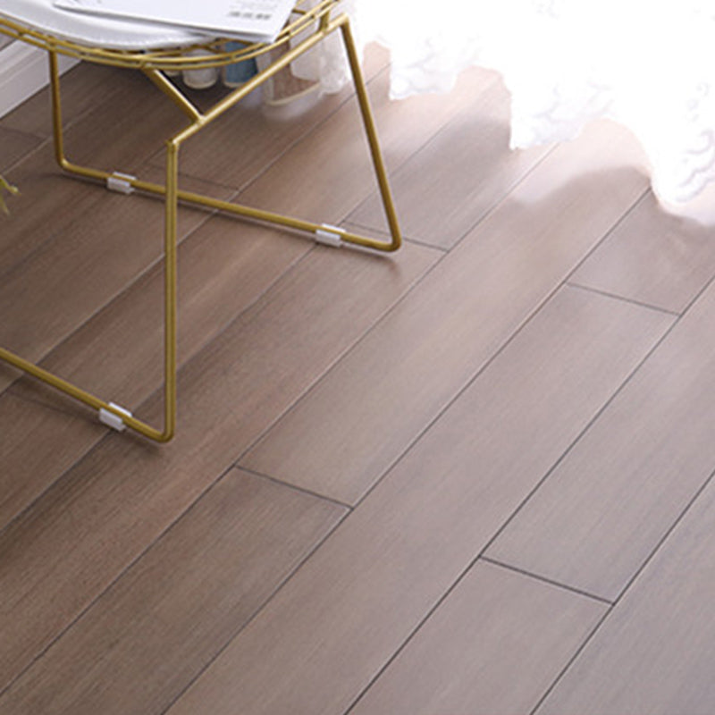 Modern Tile Flooring Wire Brushed Click Lock Wood Flooring Tiles Brown Clearhalo 'Flooring 'Hardwood Flooring' 'hardwood_flooring' 'Home Improvement' 'home_improvement' 'home_improvement_hardwood_flooring' Walls and Ceiling' 7411763
