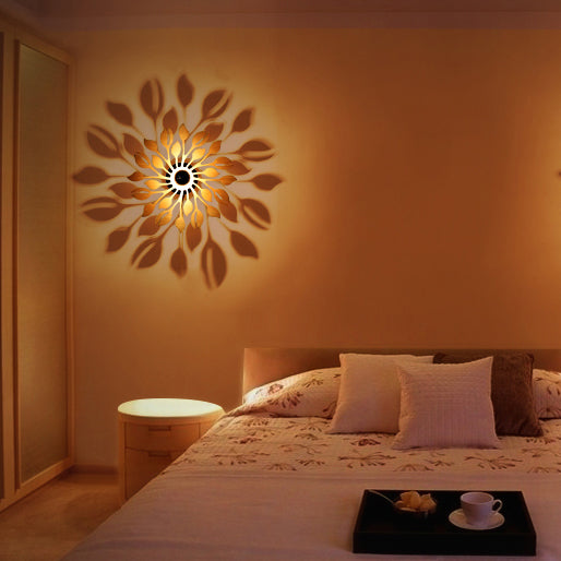 Flat Round Baby Room Wall Light Wood Single Light Lovely Warm Lighting Wall Sconce in Beige Clearhalo 'Wall Lamps & Sconces' 'Wall Lights' Lighting' 74160