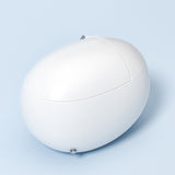 White Contemporary Floor Standing Bidet Round Ceramic Floor Mount Bidet Clearhalo 'Bathroom Remodel & Bathroom Fixtures' 'Bidets' 'Home Improvement' 'home_improvement' 'home_improvement_bidets' 'Toilets & Bidets' 7416728