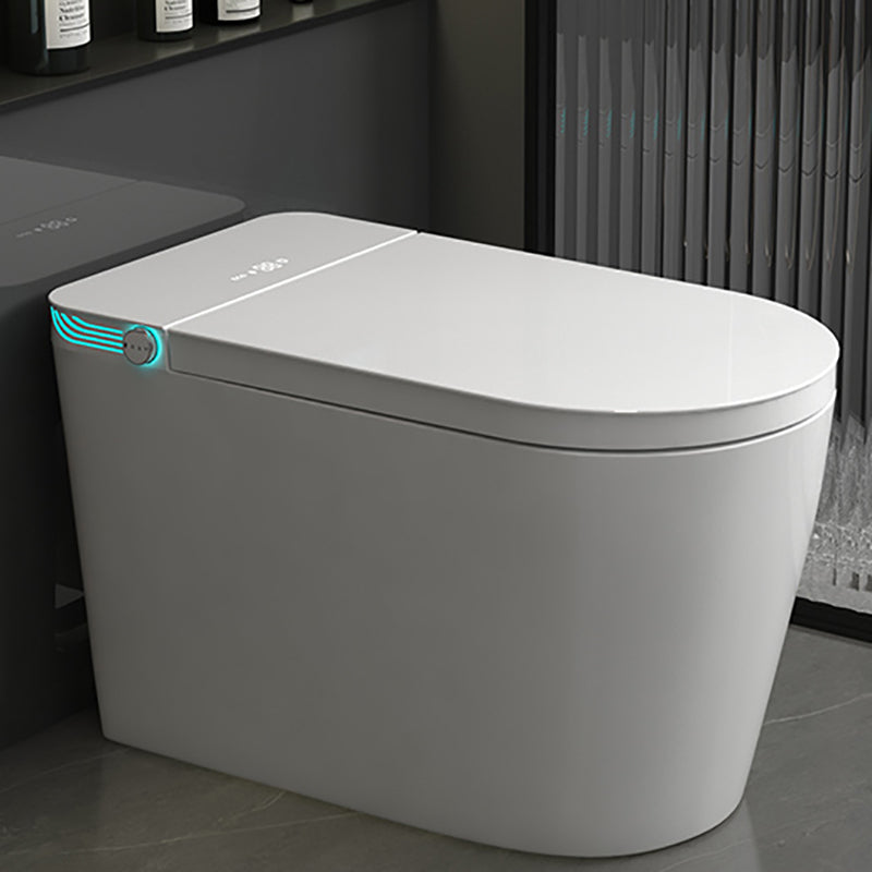 Modern Toilet Porcelain Floor Mounted Siphon Jet Toilet Bowl White Clearhalo 'Bathroom Remodel & Bathroom Fixtures' 'Bidets' 'Home Improvement' 'home_improvement' 'home_improvement_bidets' 'Toilets & Bidets' 7416737