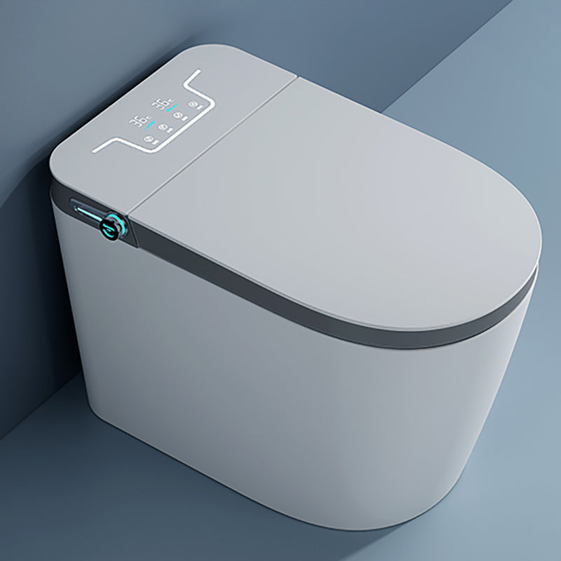 Elongated Floor Mount Bidet Classic White Floor Standing Bidet Manual Lid (Standard) Clearhalo 'Bathroom Remodel & Bathroom Fixtures' 'Bidets' 'Home Improvement' 'home_improvement' 'home_improvement_bidets' 'Toilets & Bidets' 7416748